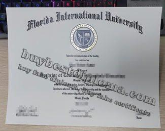 Florida International University diploma, fake FIU diploma,