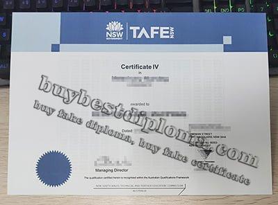 tafe certificate nsw fake found