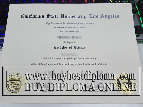 Cal State LA diploma, Cal State LA degree