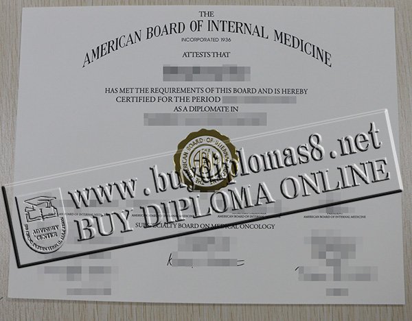 ABIM certificate