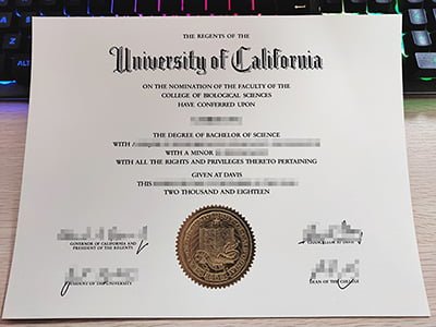 davis uc diploma california