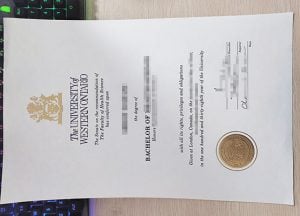 UWO diploma, fake UWO degree,