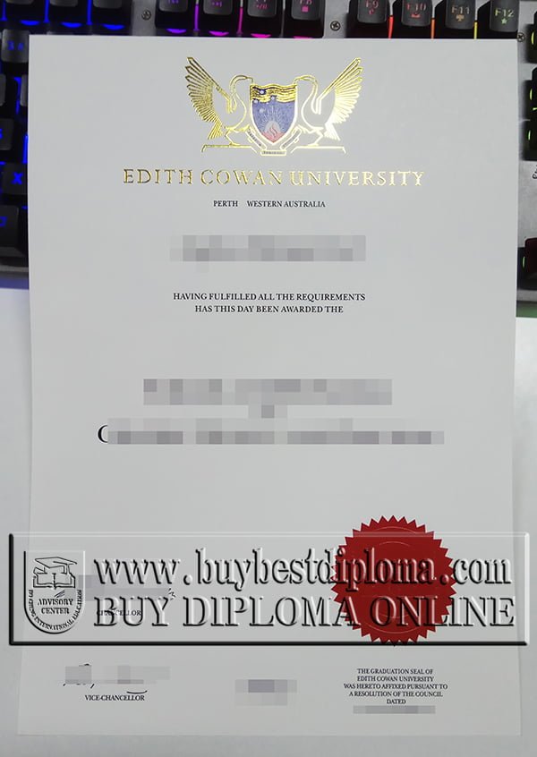 Edith Cowan University degree, Edith Cowan University diploma, Edith Cowan University certificate,