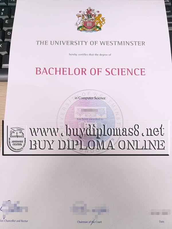 University of Westminster degree, University of Westminster diploma