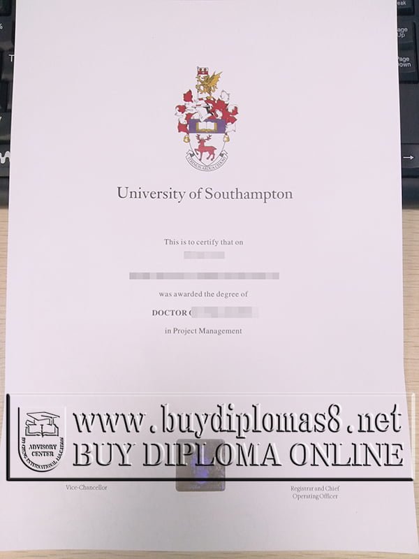University of Southampton diploma, University of Southampton degree