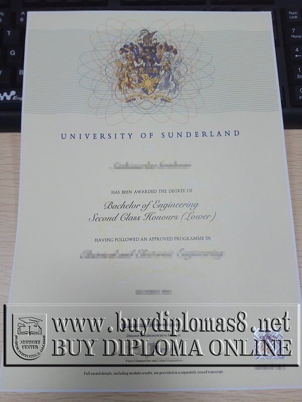 University of Sunderland diploma, University of Sunderland degree