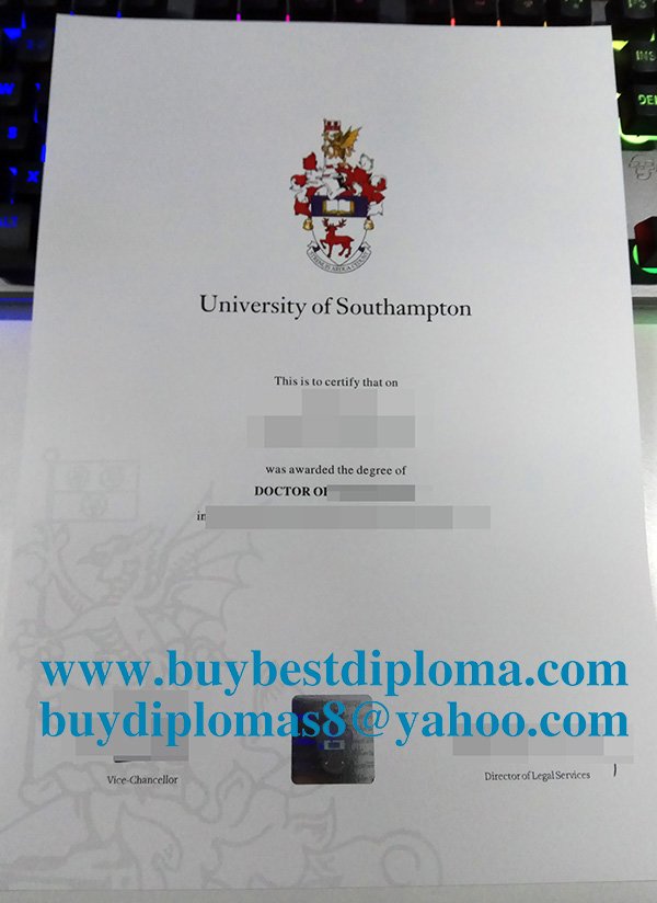 University of Southampton diploma, University of Southampton degree