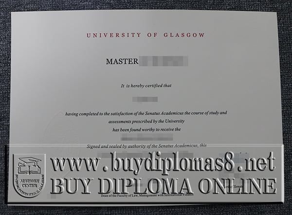 University of Glasgow degree, University of Glasgow diploma