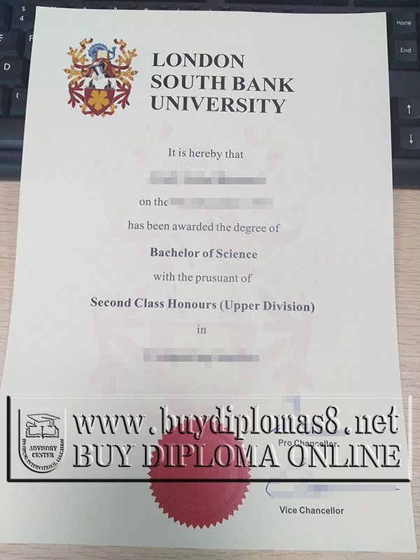 LSBU degree, London South Bank University diploma