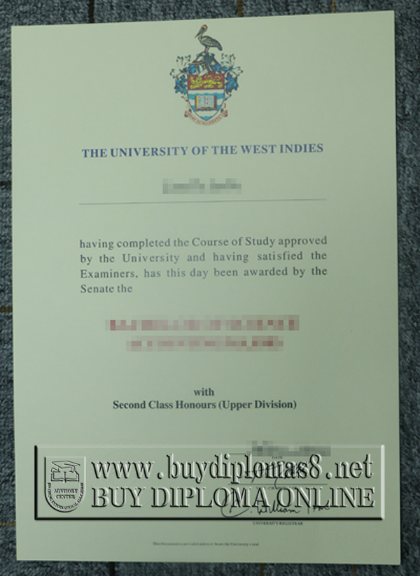 UWI degree, UWI diploma
