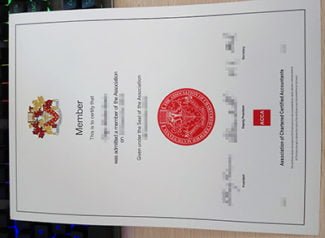 ACCA certificate, ACCA Member certificate,