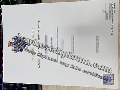 Ways to Make A Fake Birmingham City University Degree in UK