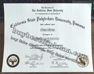 Cal Poly Pomona diploma, fake CSPU diploma, California State Polytechnic University diploma,