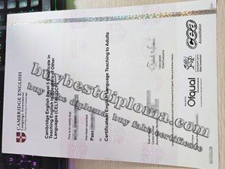 Cambridge CELTA Certificate, fake CELTA certificate, fake TESOL certificate,