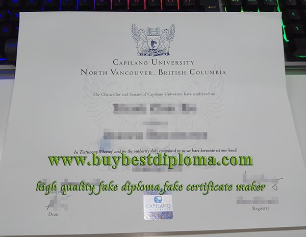 fake Capilano University Diploma, Capilano University Degree,