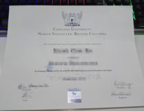 Capilano University Diploma, Capilano University Degree