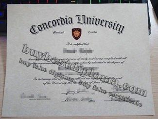 Concordia University diploma, Concordia University degree,