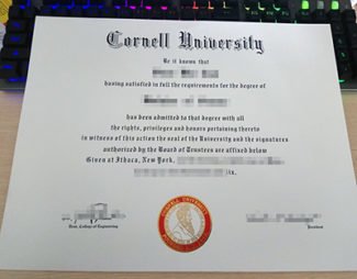 Cornell University diploma, Cornell University degree,