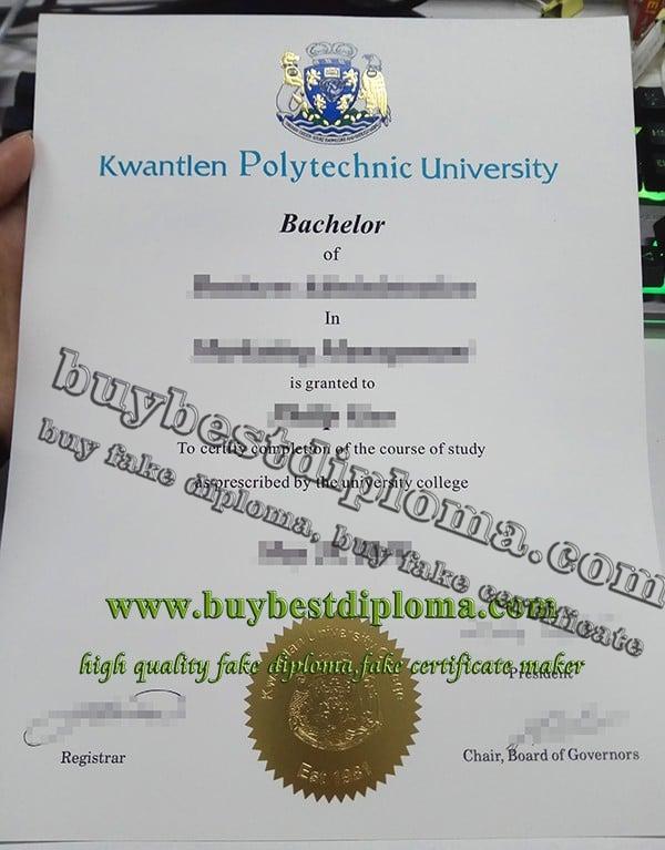 Kwantlen Polytechnic University diploma, Kwantlen Polytechnic University degree, fake KPU diploma,