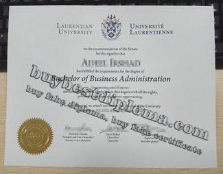 Laurentian University diploma, Laurentian University degree,