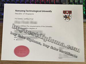 Nanyang Technological University degree, Nanyang Technological University certificate, fake NTU diploma, 南洋理工大学毕业证,