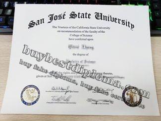 SJSU diploma, SJSU degree