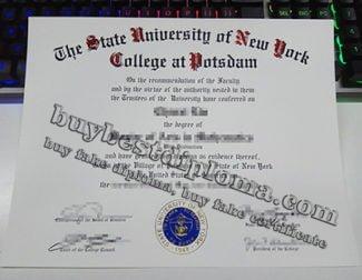 SUNY Potsdam diploma, SUNY Potsdam degree,