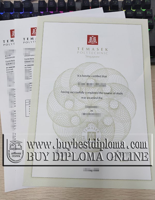 Temasek Polytechnic diploma, Temasek Polytechnic transcript,