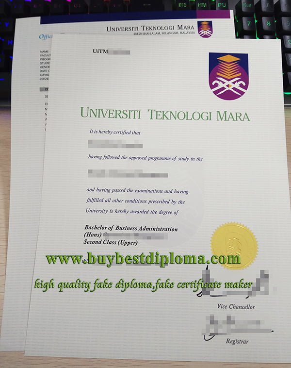 fake UiTM degree, fake UiTM transcript, buy UiTM diploma,