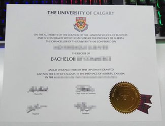University of Calgary diploma, University of Calgary degree,