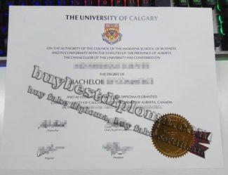 University of Calgary diploma, University of Calgary degree,