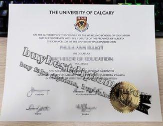 University of Calgary diploma, University of Calgary degree,