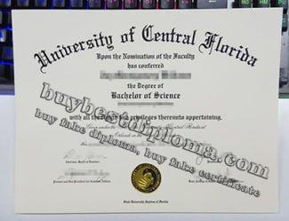 University of Central Florida diploma, fake UCF diploma,