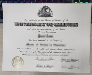 University of Illinois diploma, UIUC diploma,