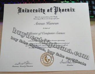 University of Phoenix diploma, University of Phoenix degree