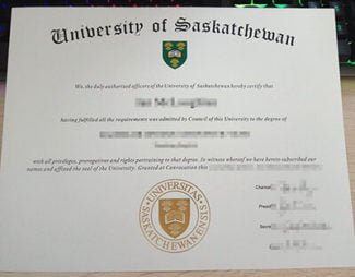 University of Saskatchewan diploma, University of Saskatchewan degree,