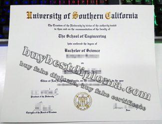 fake USC diploma, University of Southern California diploma, fake USC degree,