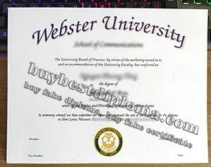 Webster University degree, Webster University diploma