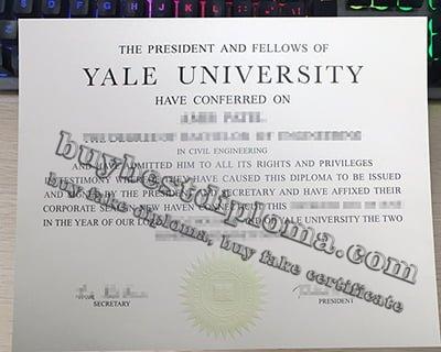 yale college diploma