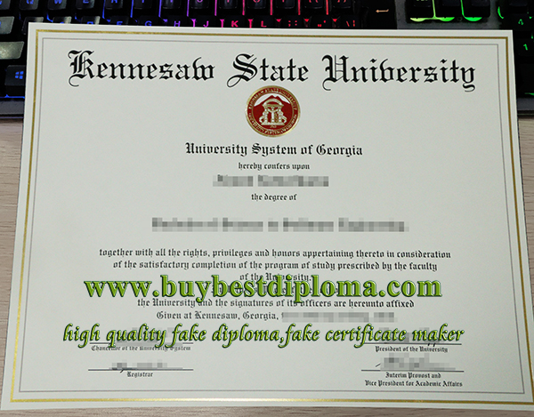 Kennesaw State University diploma, KSU degree,