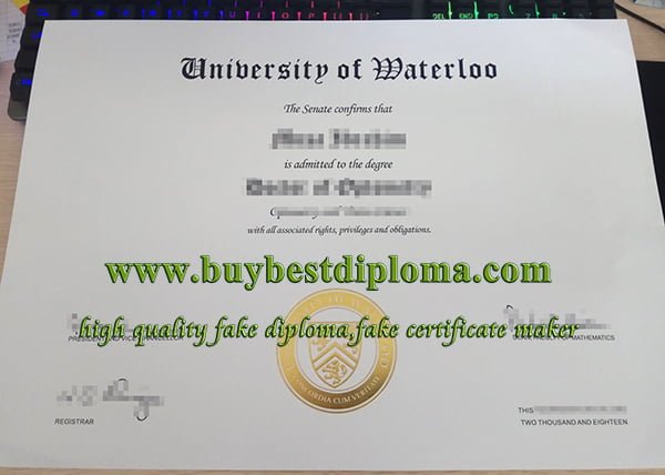 fake University of Waterloo diploma, buy University of Waterloo degree