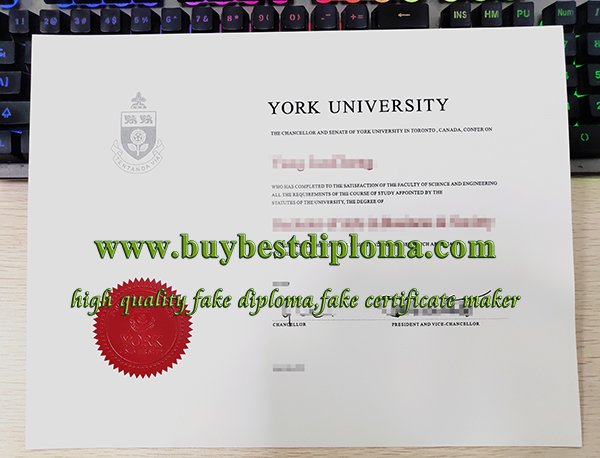 York University diploma, York University degree