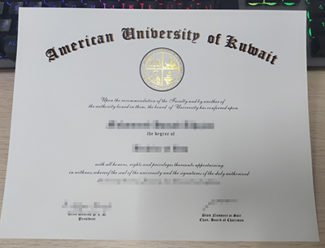 American University of Kuwait diploma, fake AUK diploma,