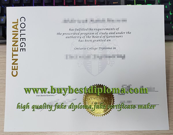 Centennial College diploma, Centennial College certificate,
