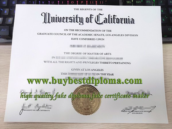 UCLA diploma, fake UCLA degree, university of California Los Angeles diploma,