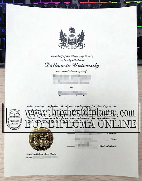 Dalhousie University degree, Dalhousie University diploma, 戴尔豪斯大学文凭,