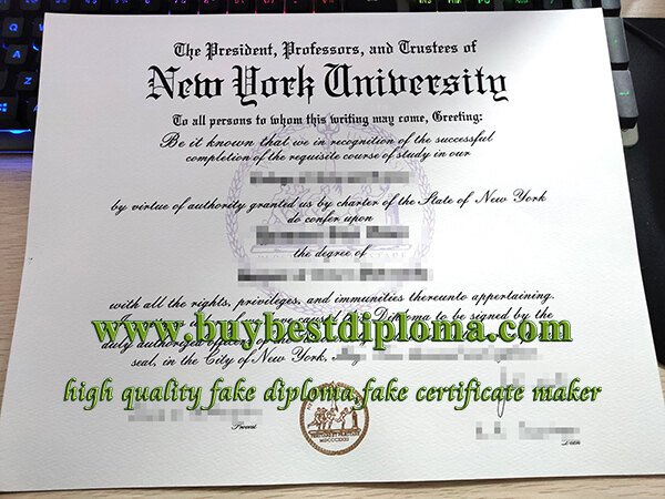 NYU Diploma, fake NYU degree, New York University diploma,