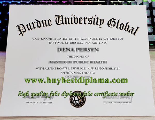 Purdue University Global diploma, Purdue University Global degree,