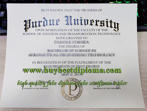 Purdue University diploma, Purdue University degree,