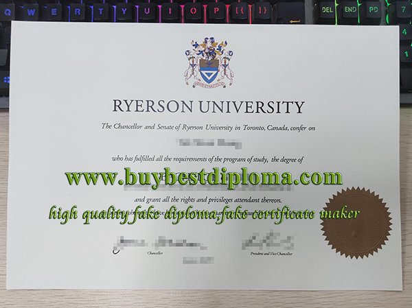 Ryerson University diploma, Ryerson University degree, fake Canadian diploma,